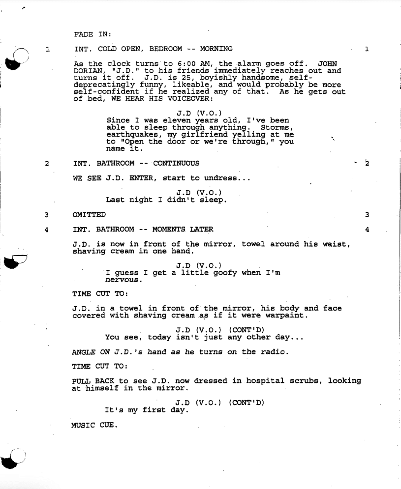 how to write a comedy script